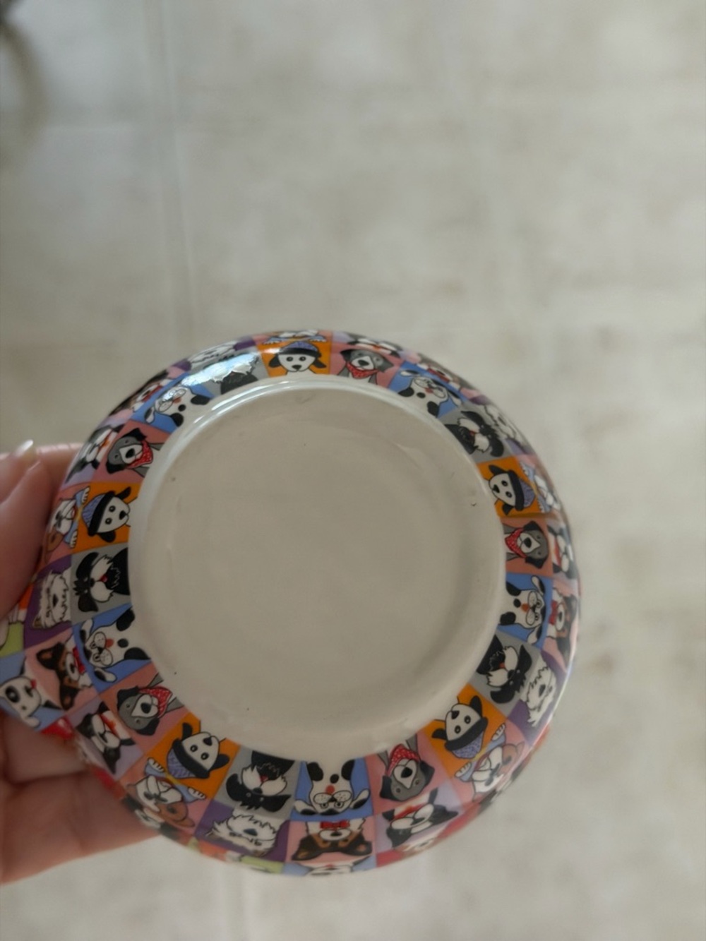 Multicolor Dog Pattern Ceramic measuring cup Set - Picture 8 of 16